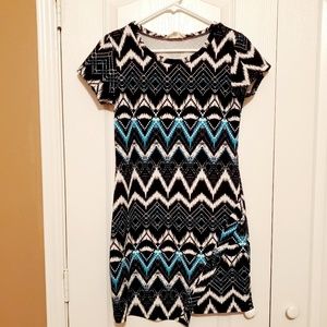 Tribal print dress